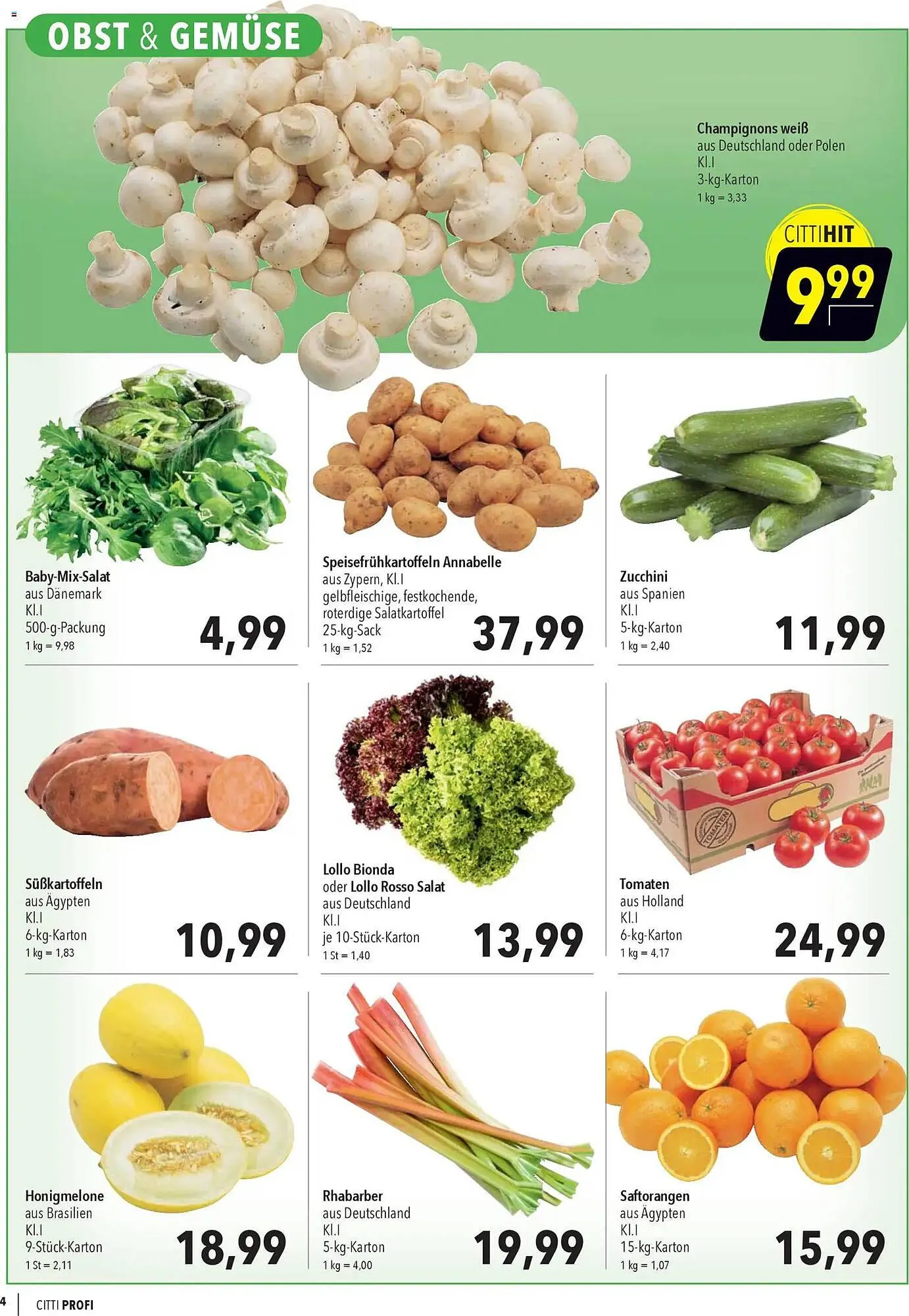 CITTI Markt Prospekt von 22. April bis 5. Mai 2026 - Prospekt seite 4