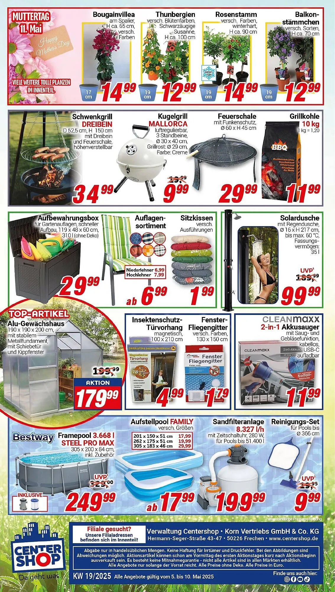 CENTERSHOP Prospekt von 5. Mai bis 10. Mai 2025 - Prospekt seite 20