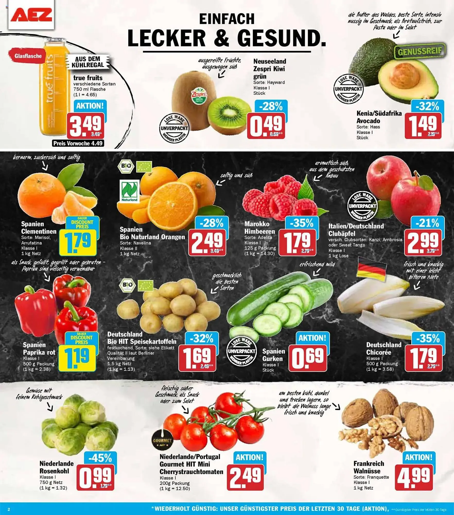 AEZ Prospekt von 3. November bis 8. November 2025 - Prospekt seite 2