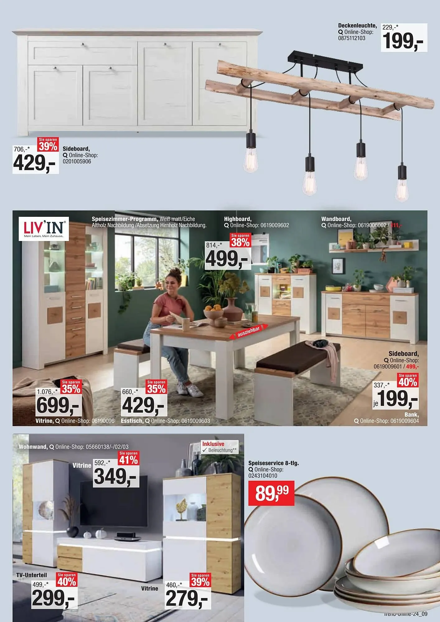 Opti Wohnwelt Prospekt von 12. Mai bis 1. August 2025 - Prospekt seite 9