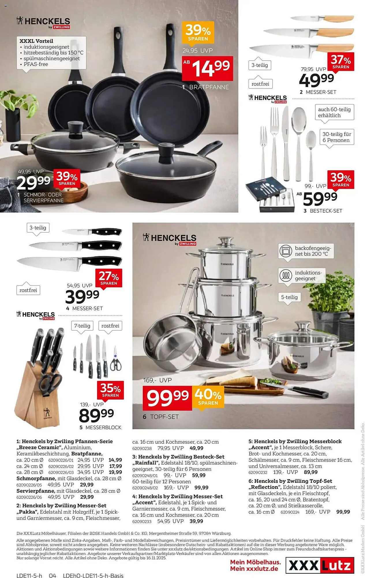 XXXLutz Prospekt von 2. November bis 16. November 2025 - Prospekt seite 16