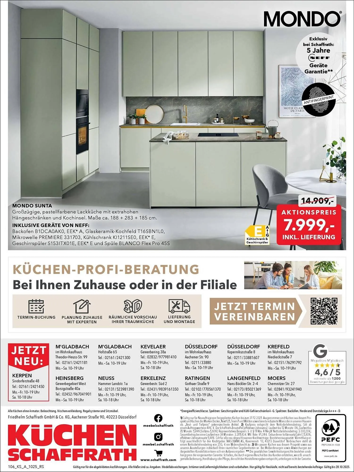 Schaffrath Prospekt von 24. September bis 31. Dezember 2025 - Prospekt seite 12