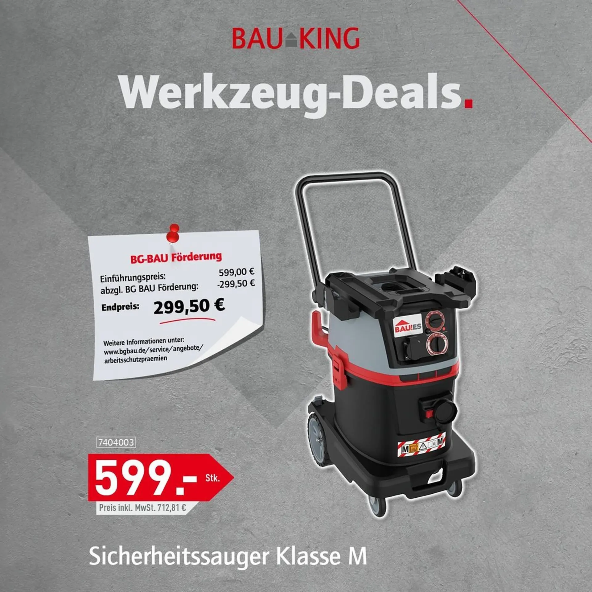 Bauking Katalog von 6. November bis 17. November 2025 - Prospekt seite 1