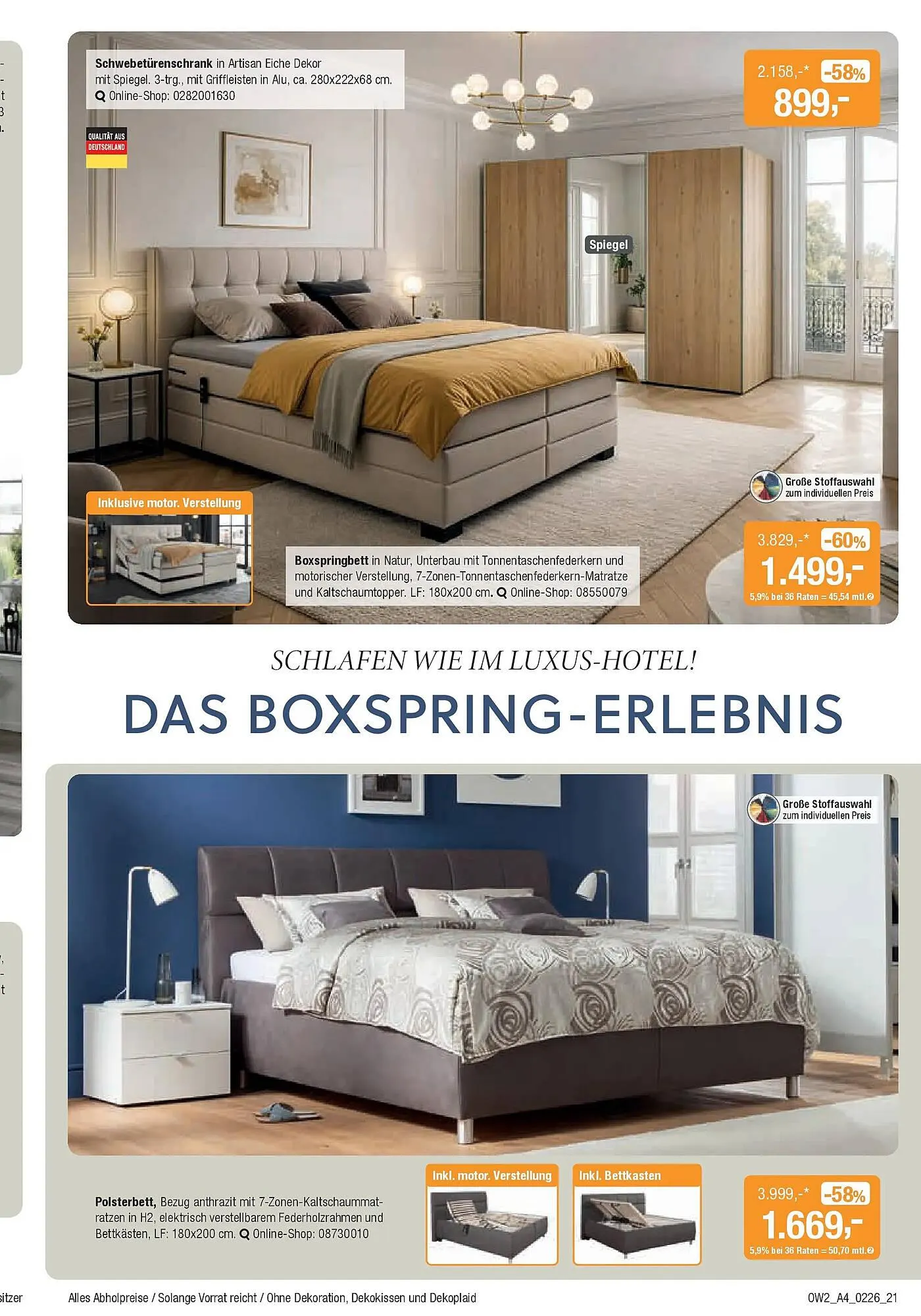 Opti Wohnwelt Prospekt von 28. Januar bis 21. Februar 2026 - Prospekt seite 23