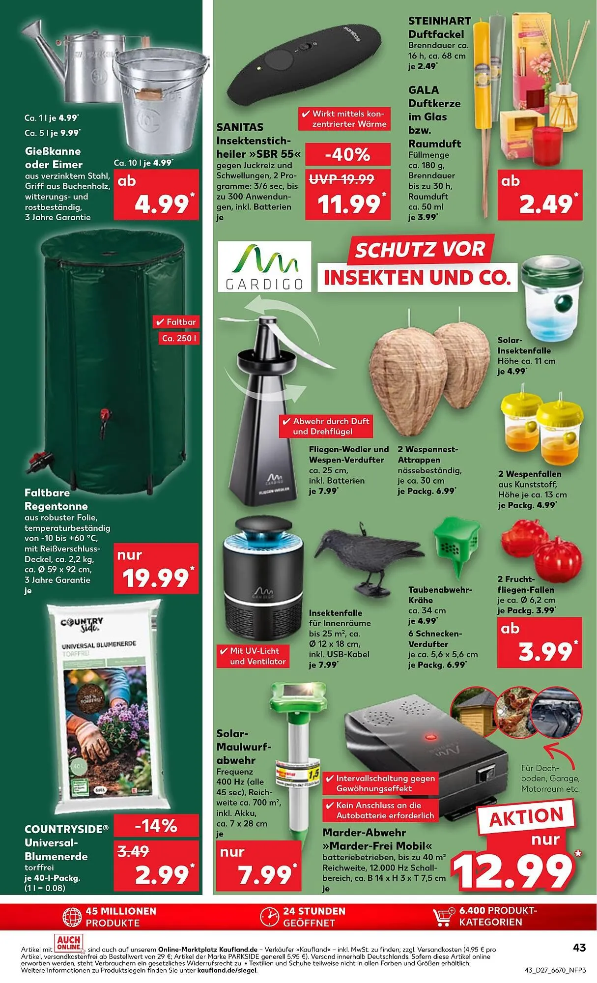 Kaufland Prospekt von 3. Juli bis 9. Juli 2025 - Prospekt seite 43