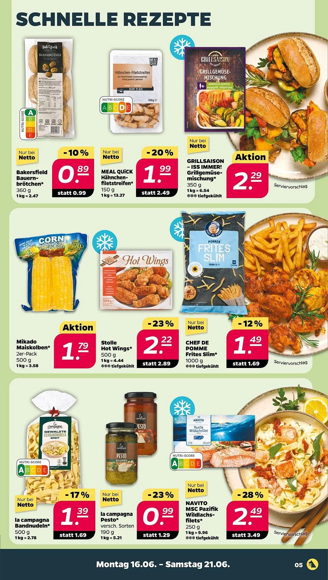 NETTO Prospekt von 16. Juni bis 21. Juni 2025 - Prospekt seite 5