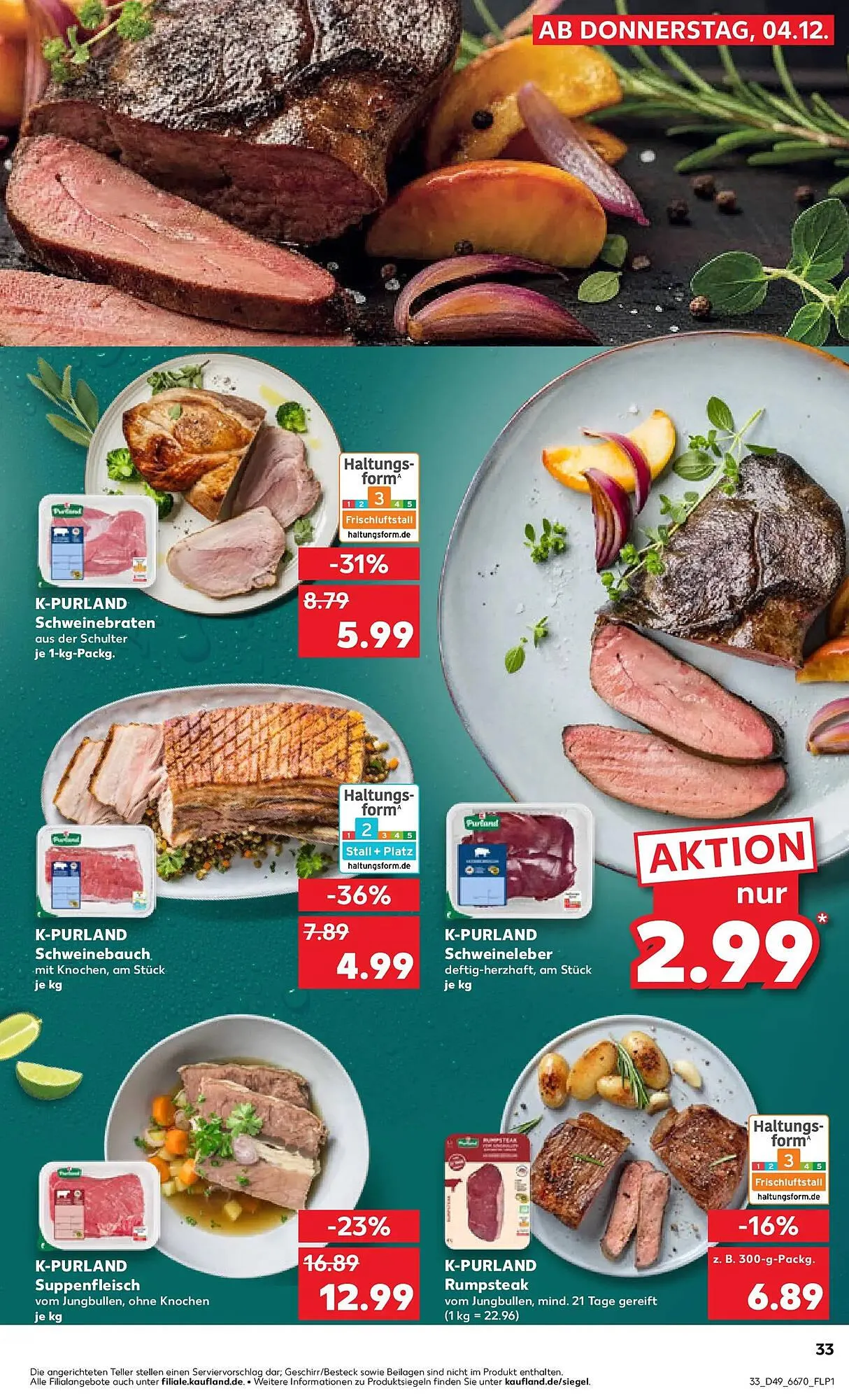 Kaufland Prospekt von 7. Dezember bis 10. Dezember 2025 - Prospekt seite 33