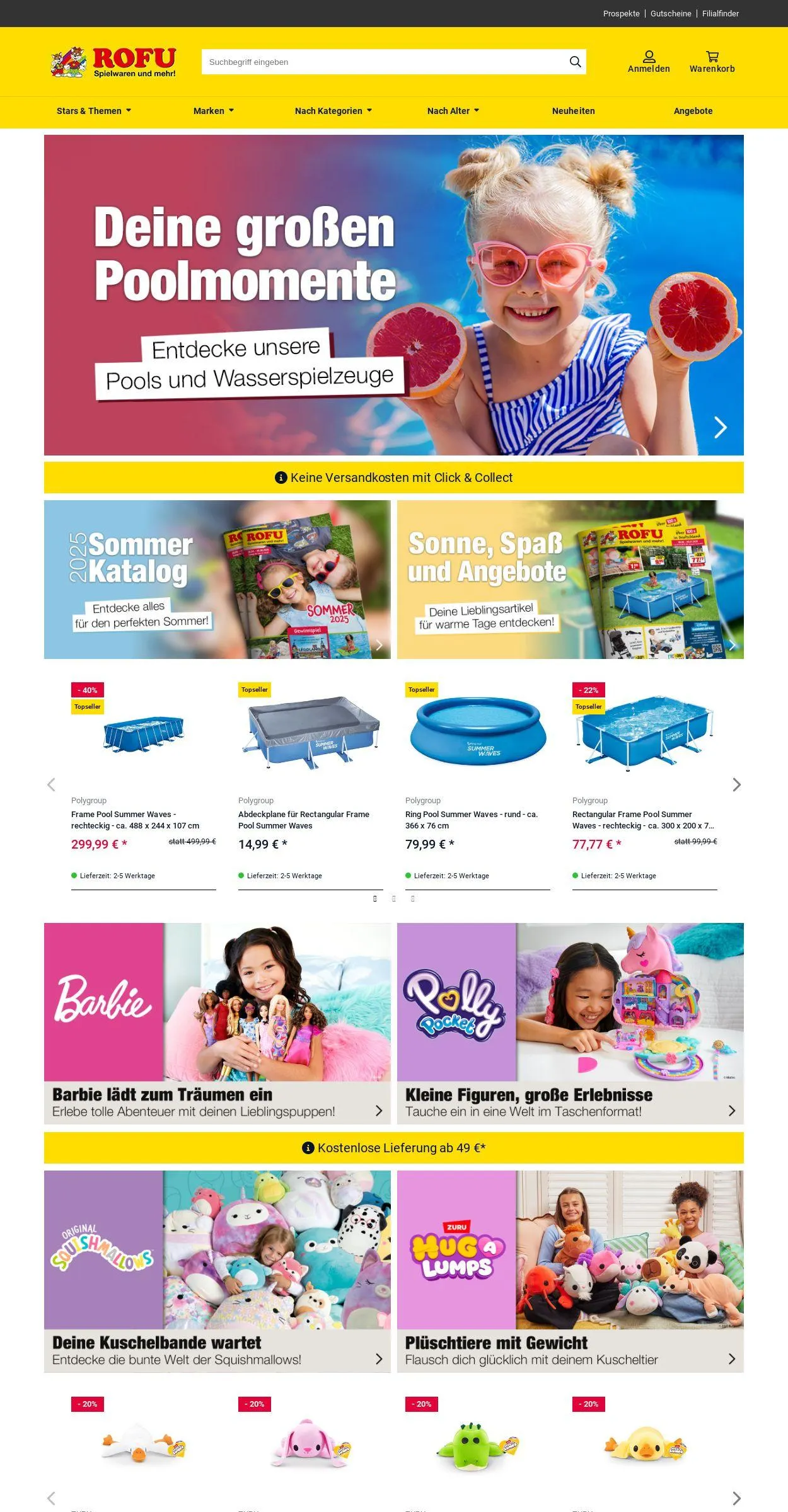 ROFU Kinderland Aktueller Prospekt - 1