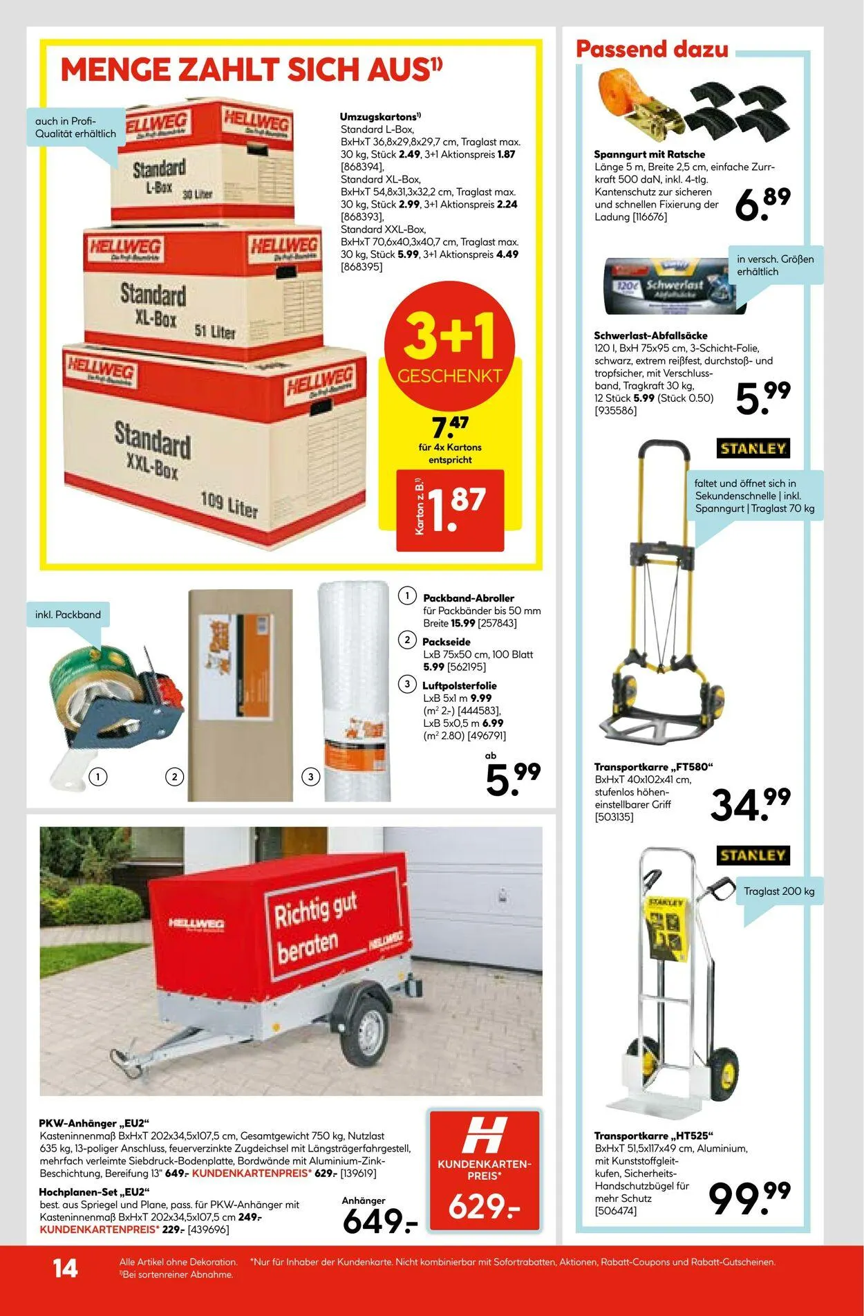 Hellweg Aktueller Prospekt von 27. Oktober bis 10. November 2025 - Prospekt seite 14