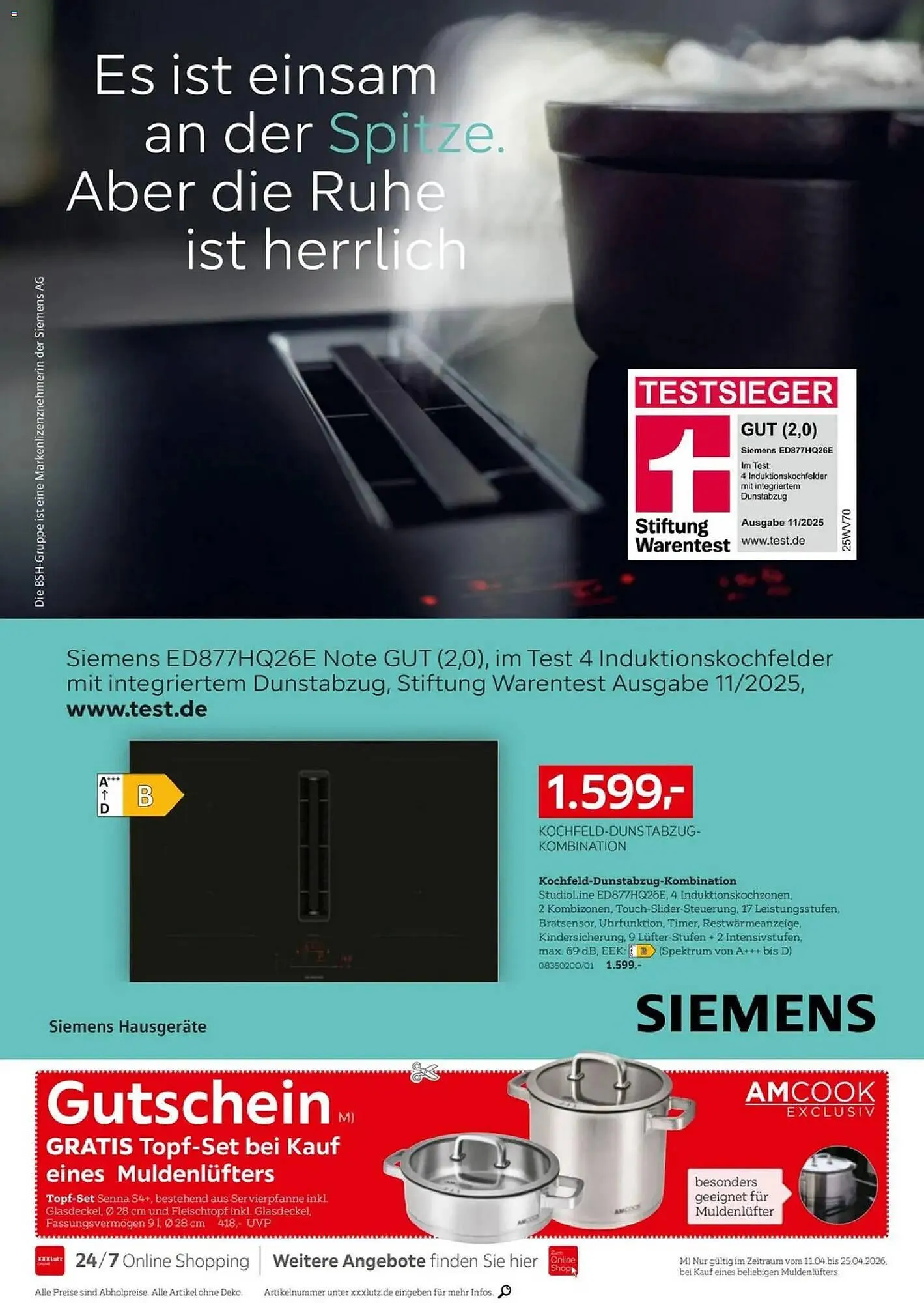 XXXLutz Prospekt von 11. April bis 25. April 2026 - Prospekt seite 6