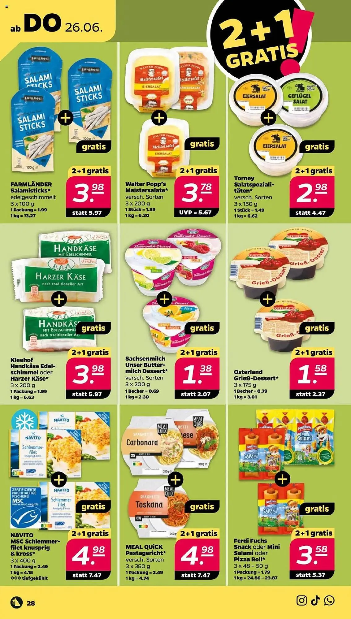 NETTO Prospekt von 23. Juni bis 28. Juni 2025 - Prospekt seite 32