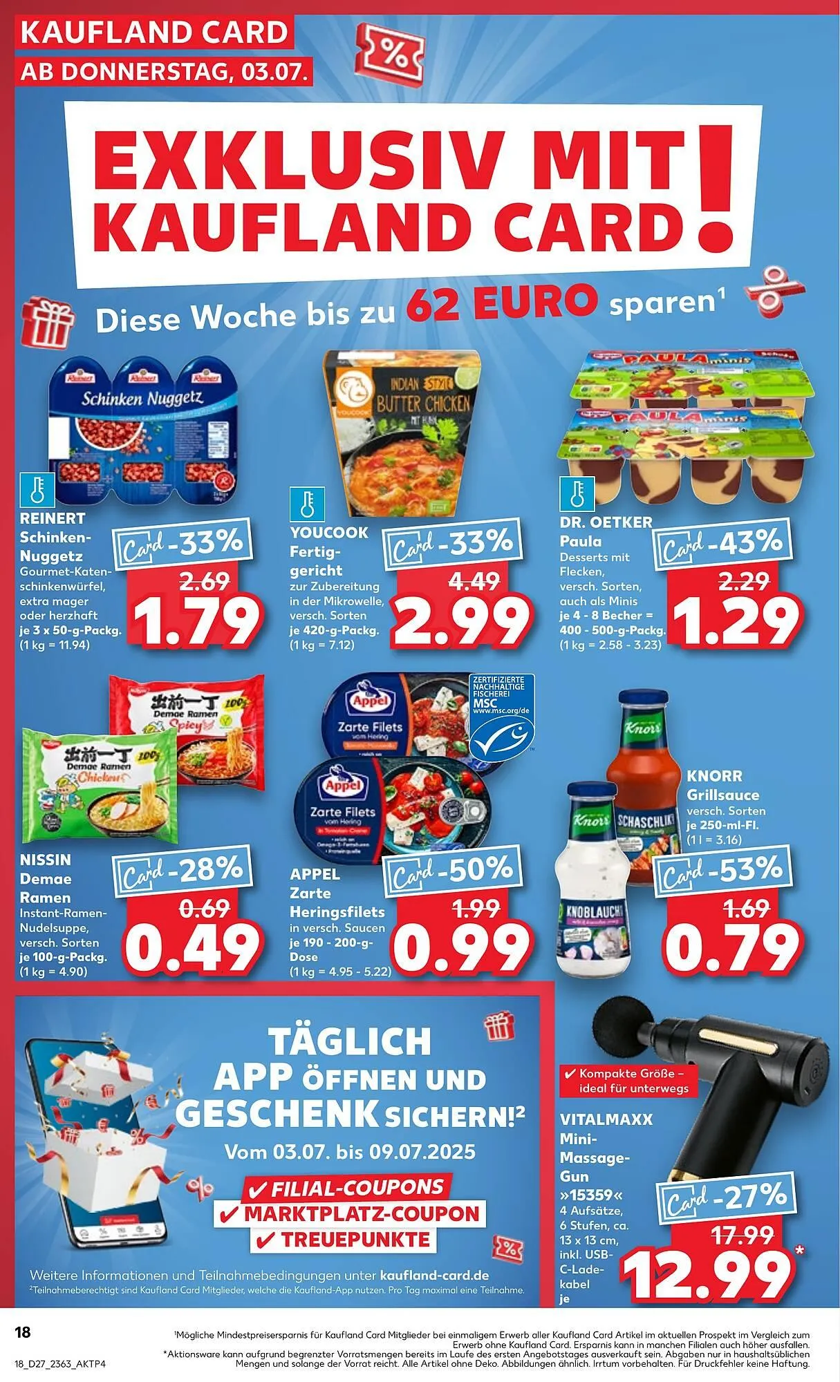 Kaufland Prospekt von 3. Juli bis 9. Juli 2025 - Prospekt seite 18