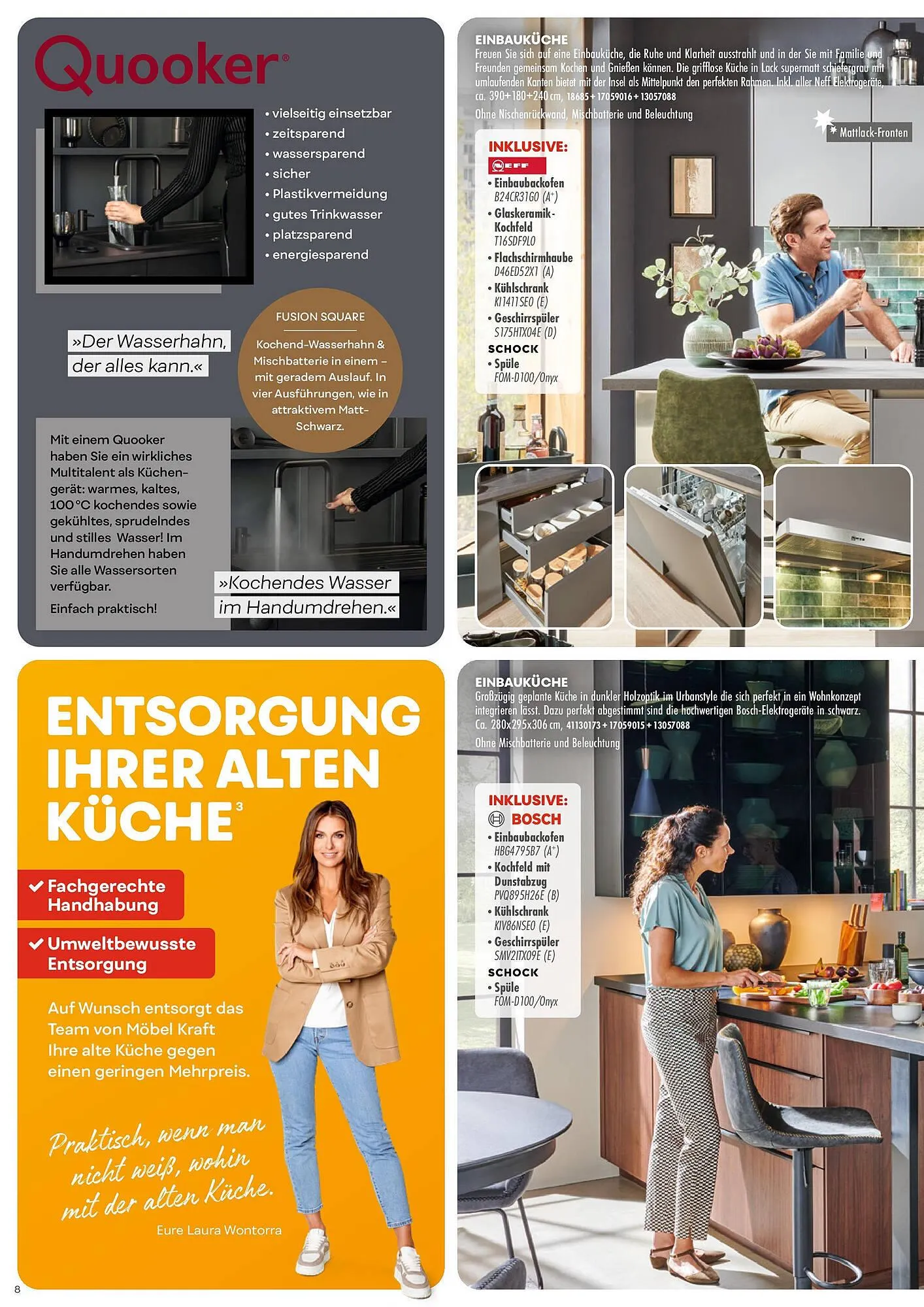 Möbel Kraft Prospekt von 21. Mai bis 17. Juni 2025 - Prospekt seite 8