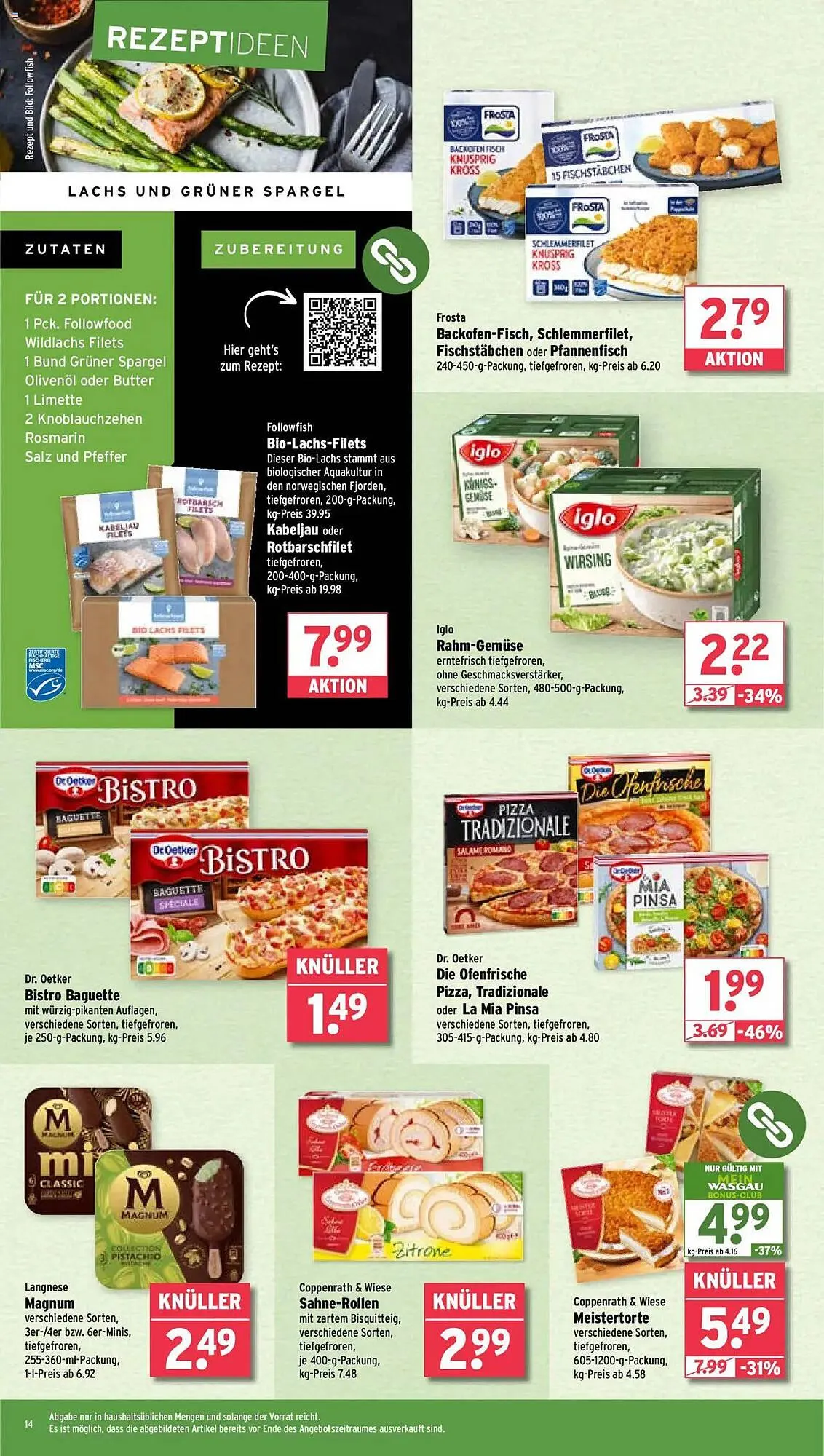 Wasgau Prospekt von 7. April bis 12. April 2025 - Prospekt seite 14