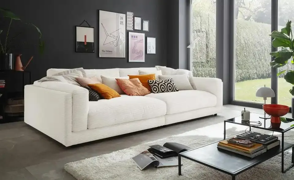 Jette Home Big Sofa aus Cord Roomy