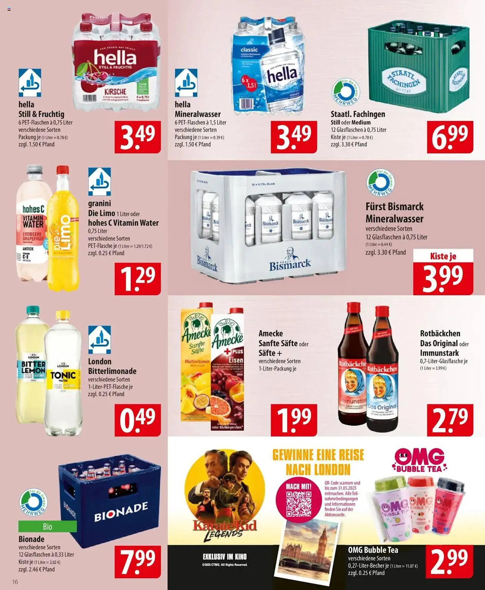 Famila Nord Ost Prospekt von 19. Mai bis 24. Mai 2025 - Prospekt seite 16