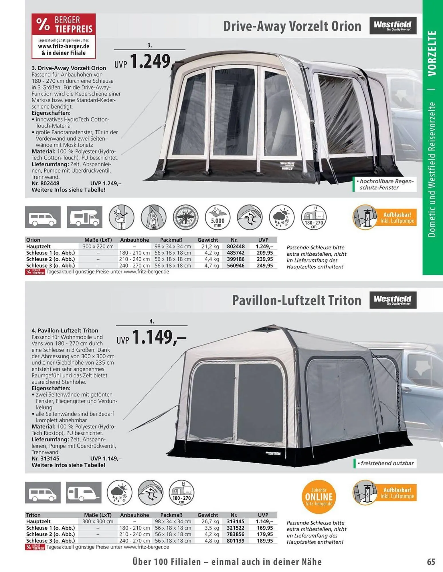 Fritz Berger Prospekt von 27. Mai bis 31. Dezember 2025 - Prospekt seite 65