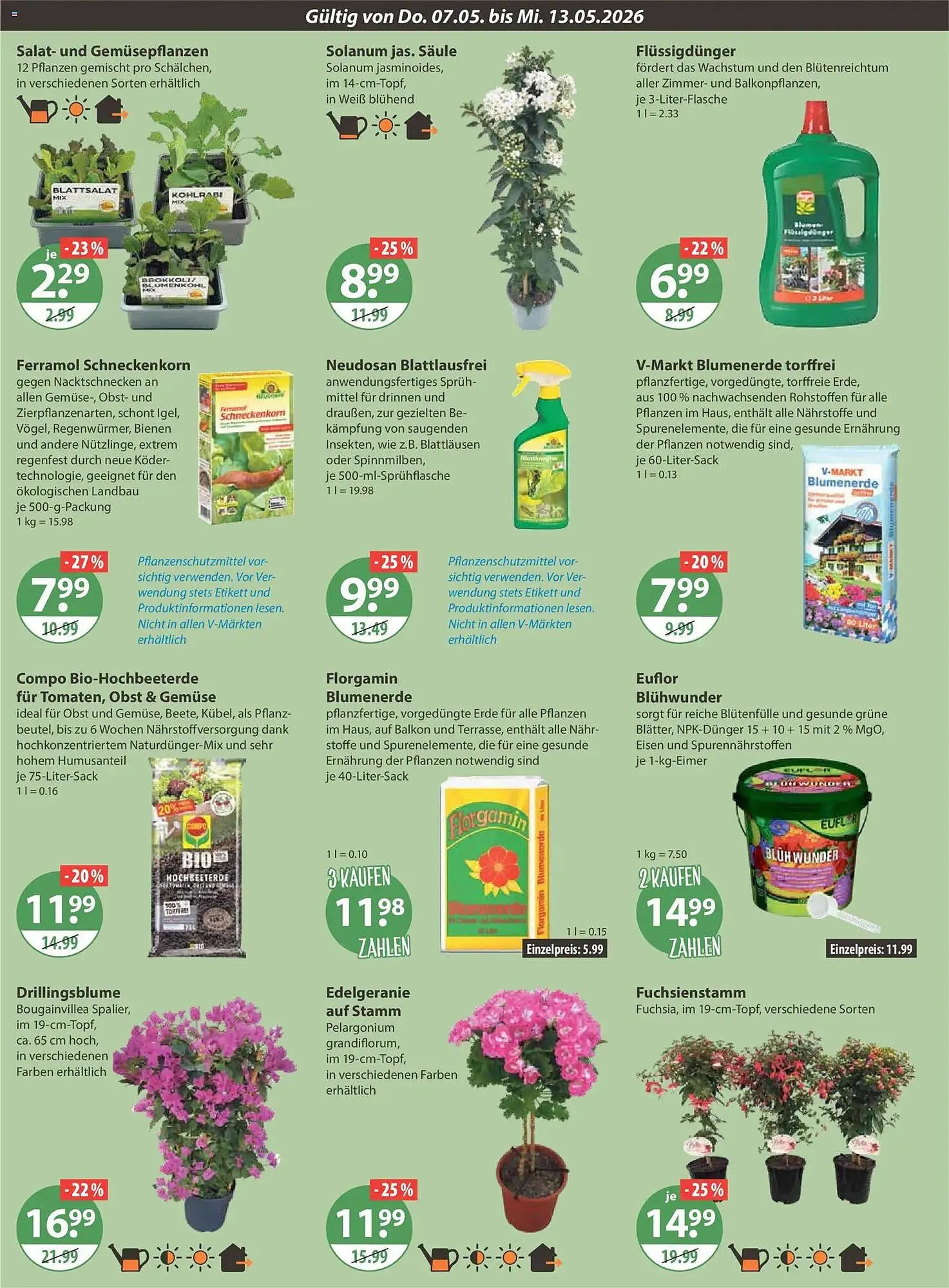 V Markt Prospekt von 7. Mai bis 13. Mai 2026 - Prospekt seite 16