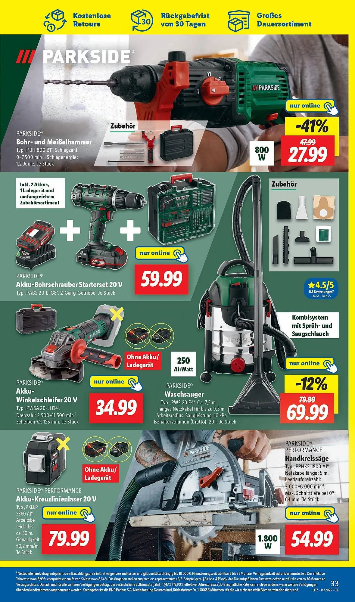 Lidl Prospekt von 31. März bis 5. April 2025 - Prospekt seite 39