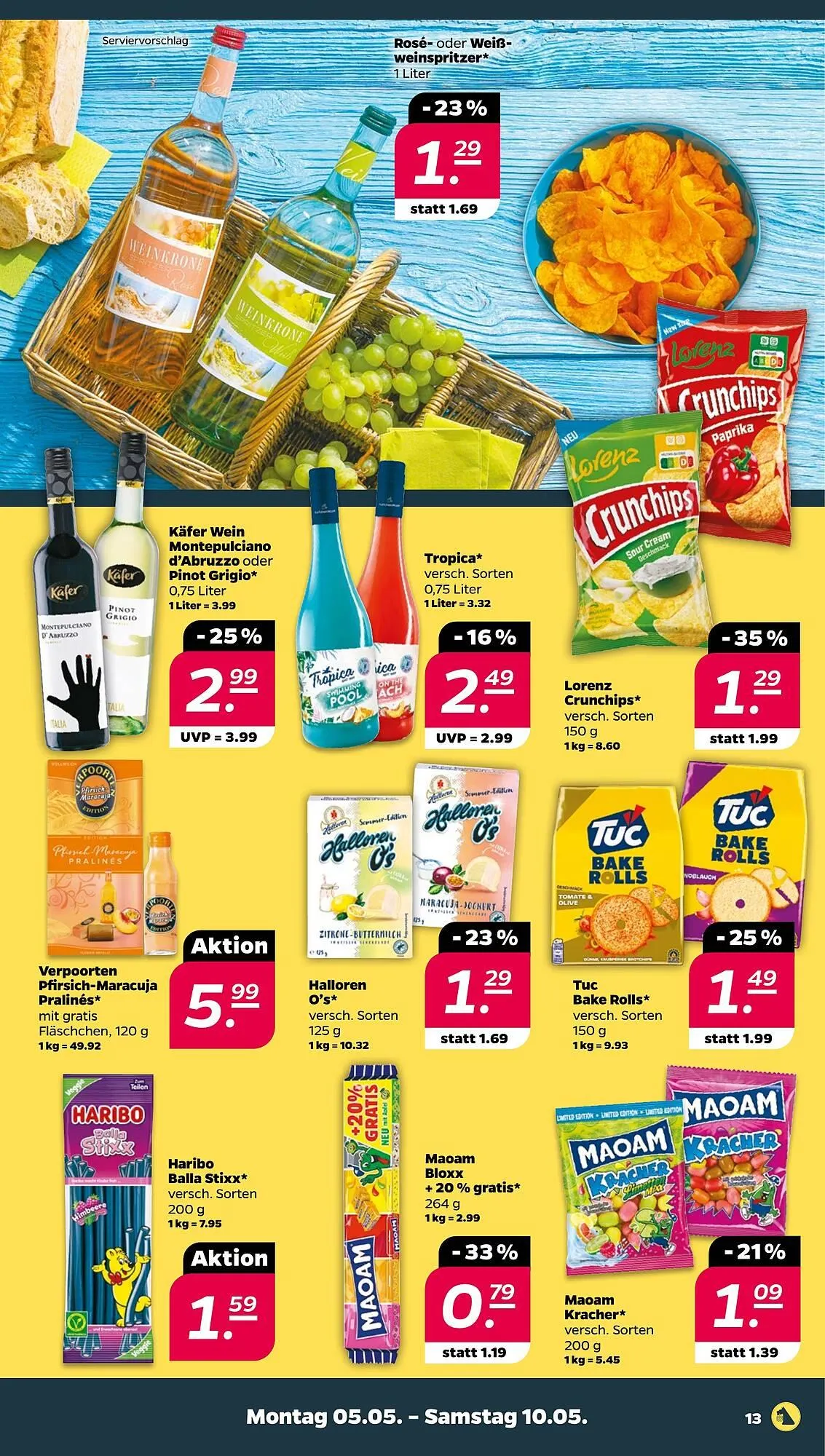 NETTO Prospekt von 5. Mai bis 10. Mai 2025 - Prospekt seite 13