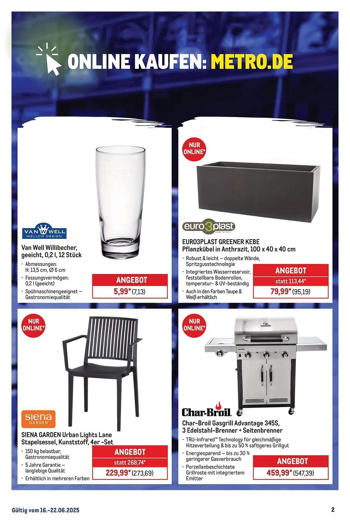METRO Prospekt von 16. Juni bis 22. Juni 2025 - Prospekt seite 2
