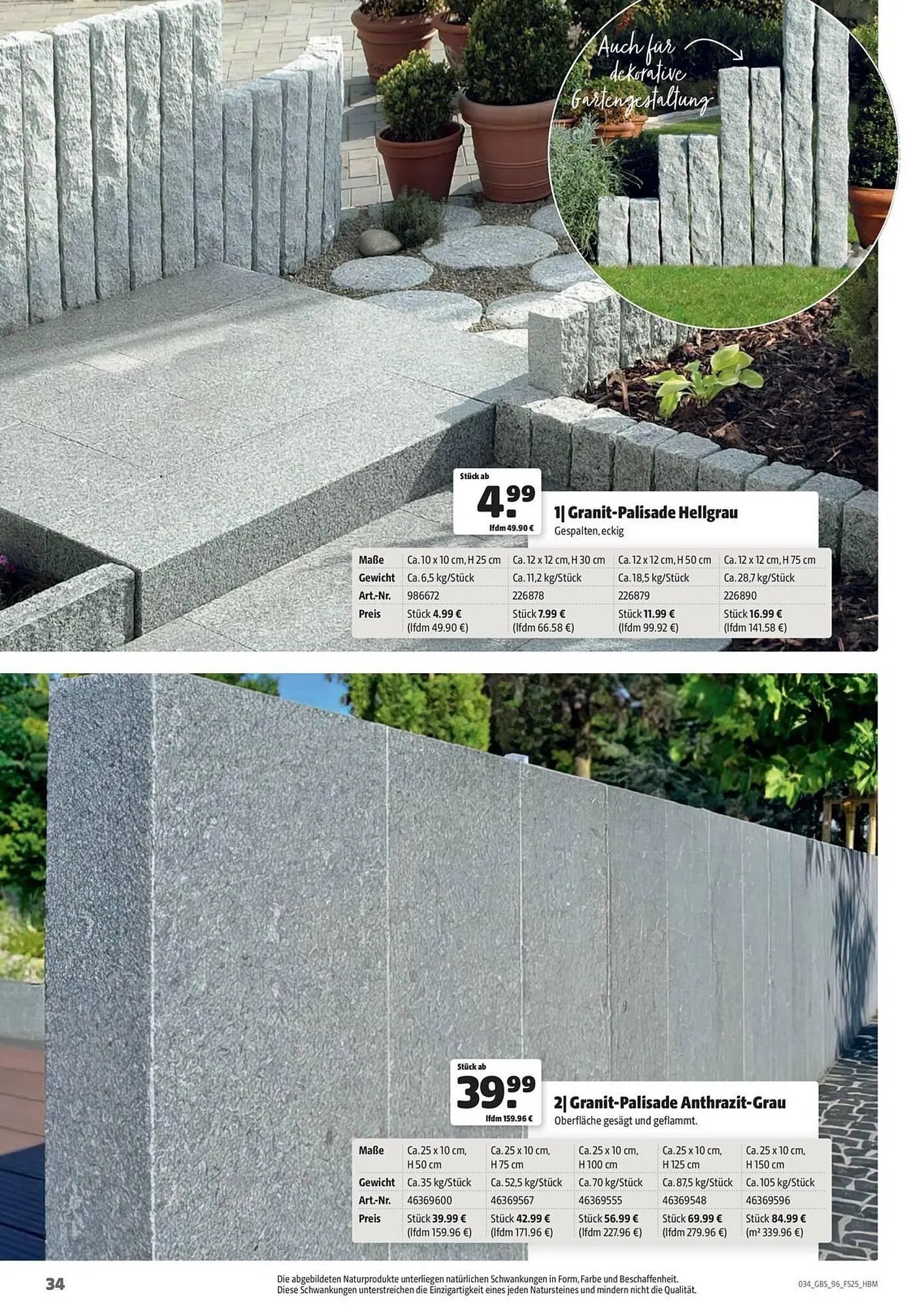 Hagebau Prospekt von 19. September bis 31. Dezember 2025 - Prospekt seite 34