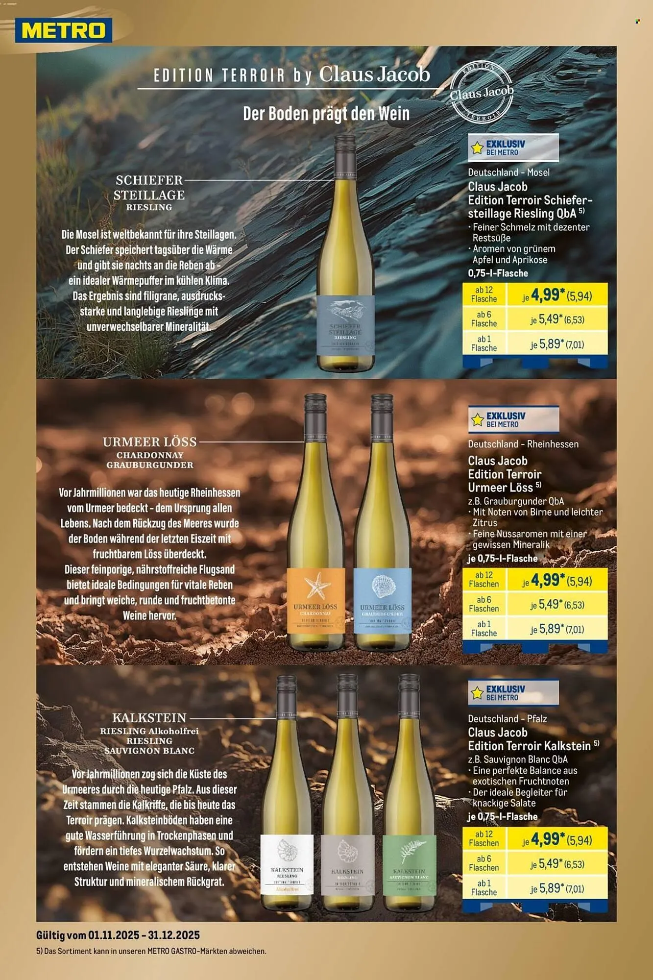 METRO Prospekt von 1. November bis 31. Dezember 2025 - Prospekt seite 36