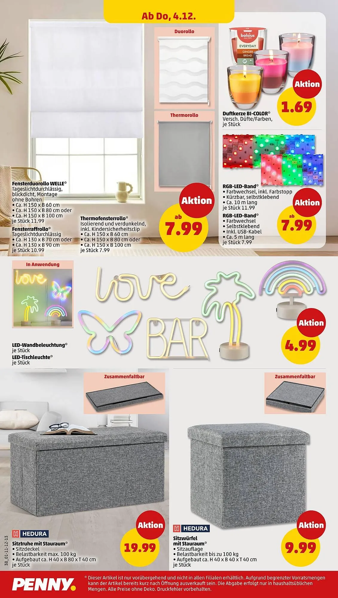 PENNY Prospekt von 1. Dezember bis 6. Dezember 2025 - Prospekt seite 42