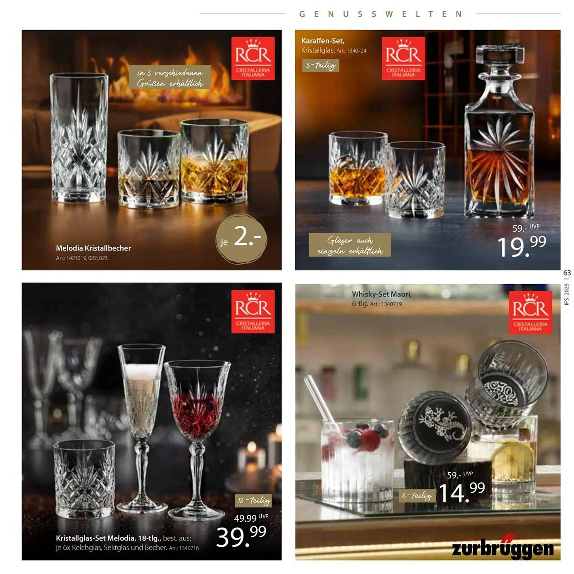 Zurbrüggen Prospekt von 18. Mai bis 7. Juni 2025 - Prospekt seite 63