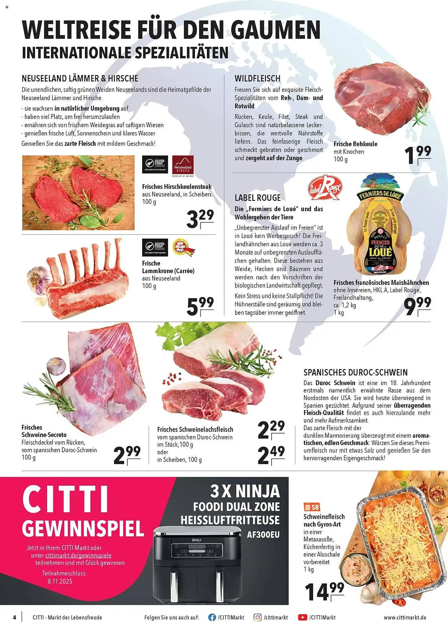CITTI Markt Prospekt von 29. Oktober bis 4. November 2025 - Prospekt seite 4