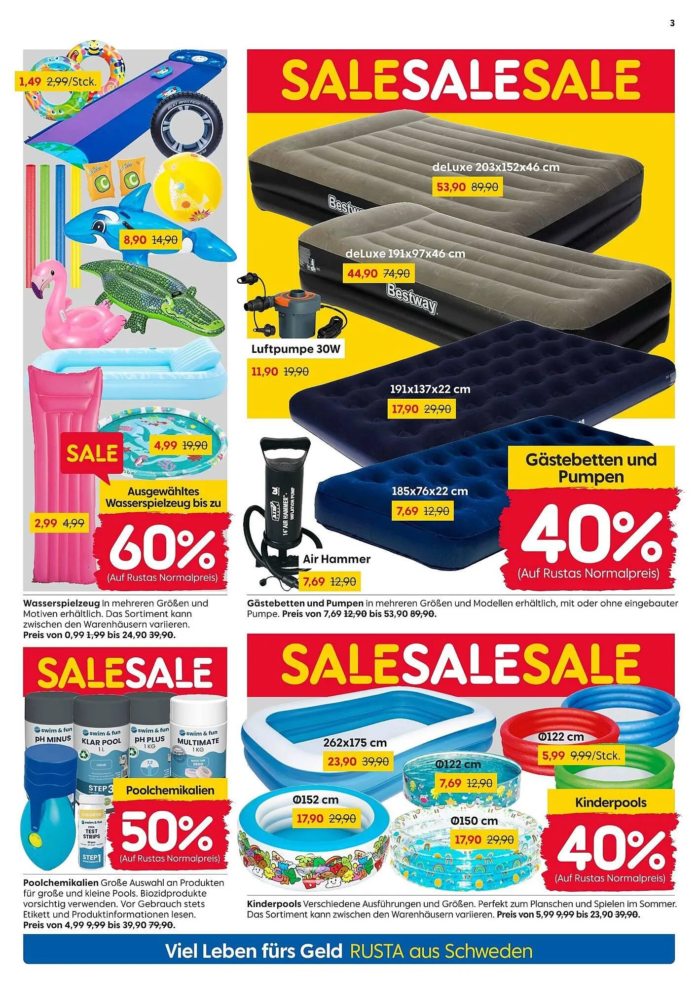 Rusta Prospekt von 14. Juni bis 20. Juni 2025 - Prospekt seite 3