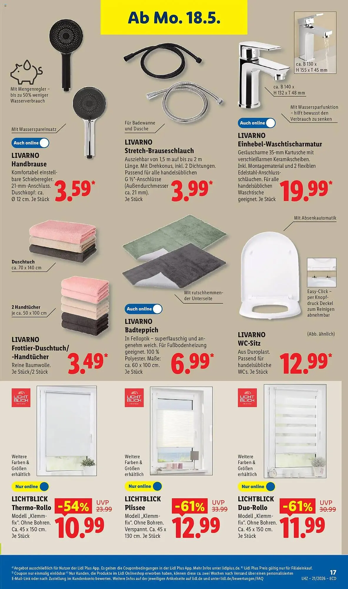 Lidl Prospekt von 18. Mai bis 23. Mai 2026 - Prospekt seite 15