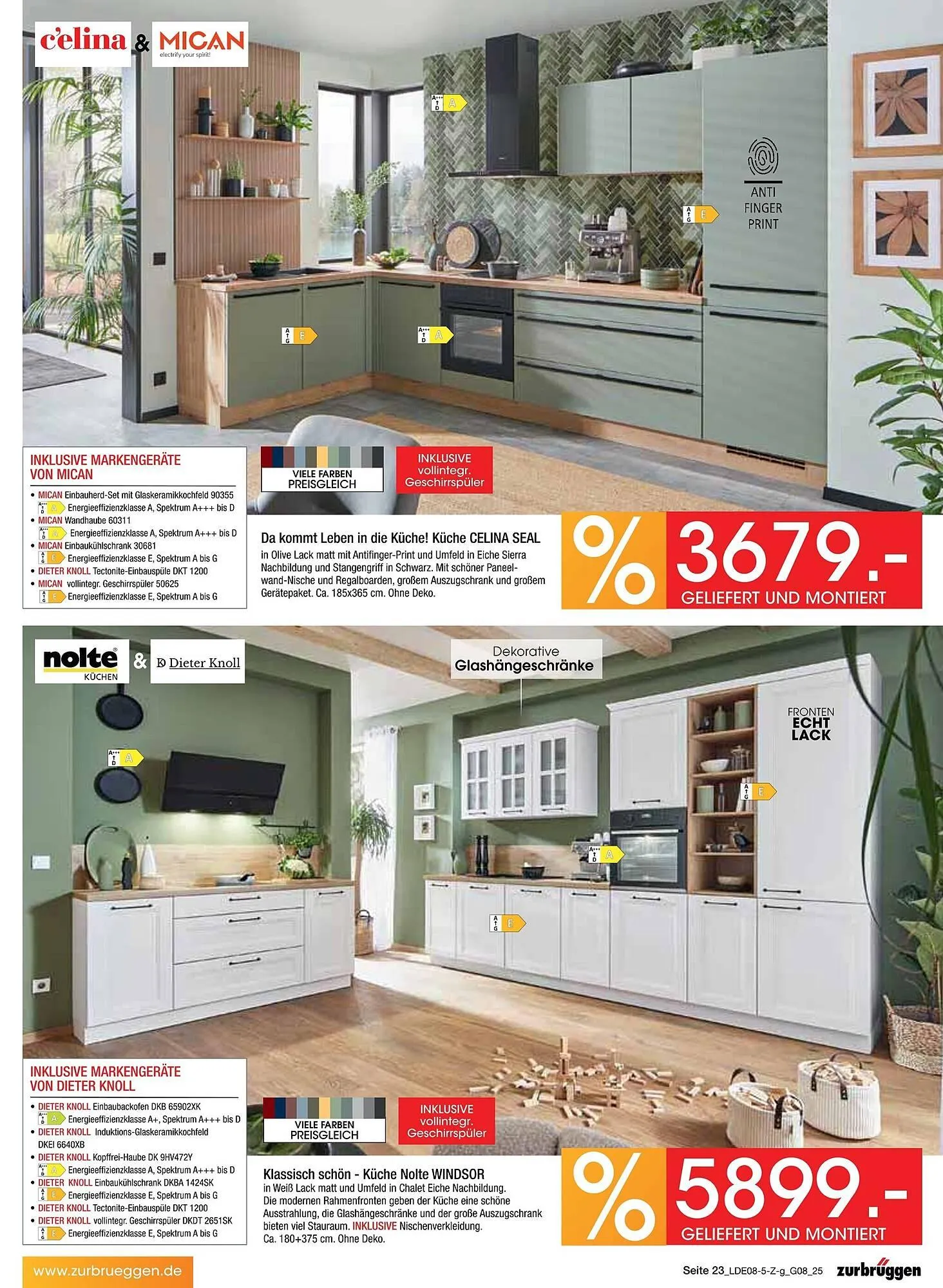 Zurbrüggen Prospekt von 2. August bis 23. August 2025 - Prospekt seite 37