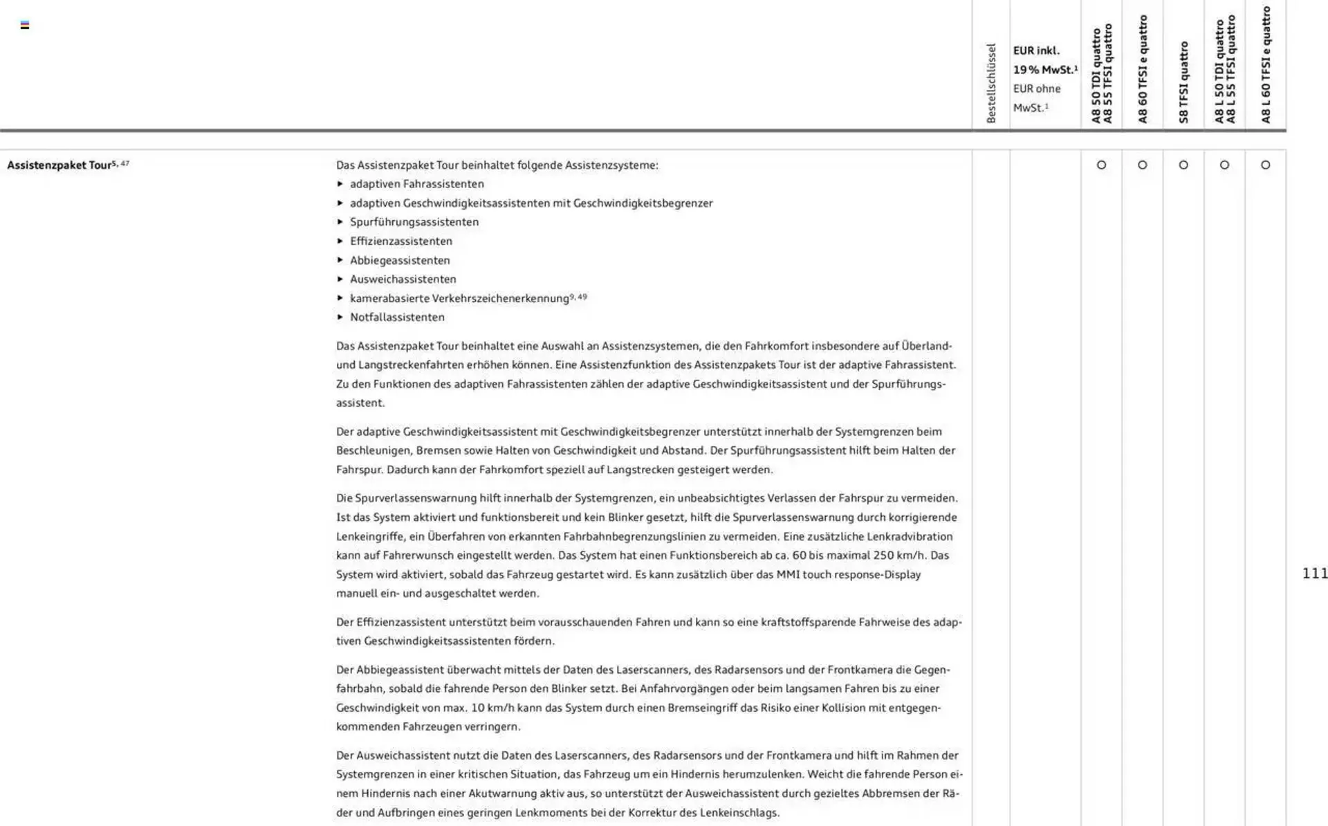 Audi Prospekt von 20. Februar bis 9. Januar 2026 - Prospekt seite 110