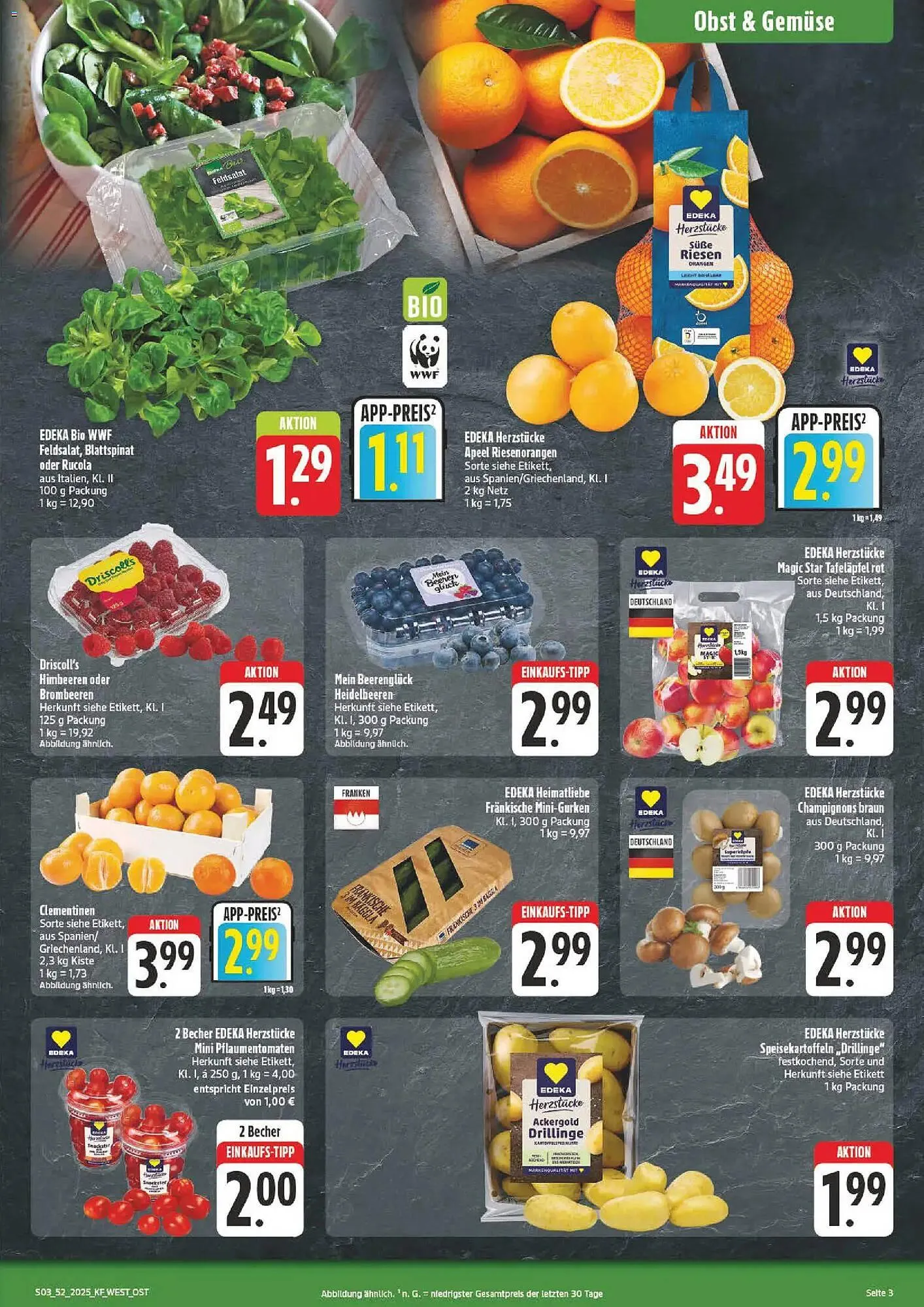 Nah & gut Prospekt von 22. Dezember bis 27. Dezember 2025 - Prospekt seite 3