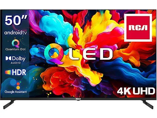 RCA RAQ50UN1 LED TV (50 Zoll / 127 cm, QLED 4K, SMART TV)