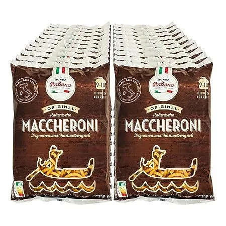 Mondo Italiano Maccheroni 500 g, 20er Pack
