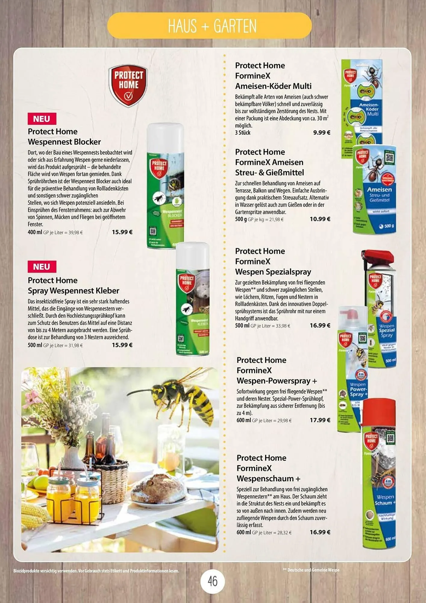 Kiebitzmarkt Prospekt von 16. April bis 31. August 2025 - Prospekt seite 46