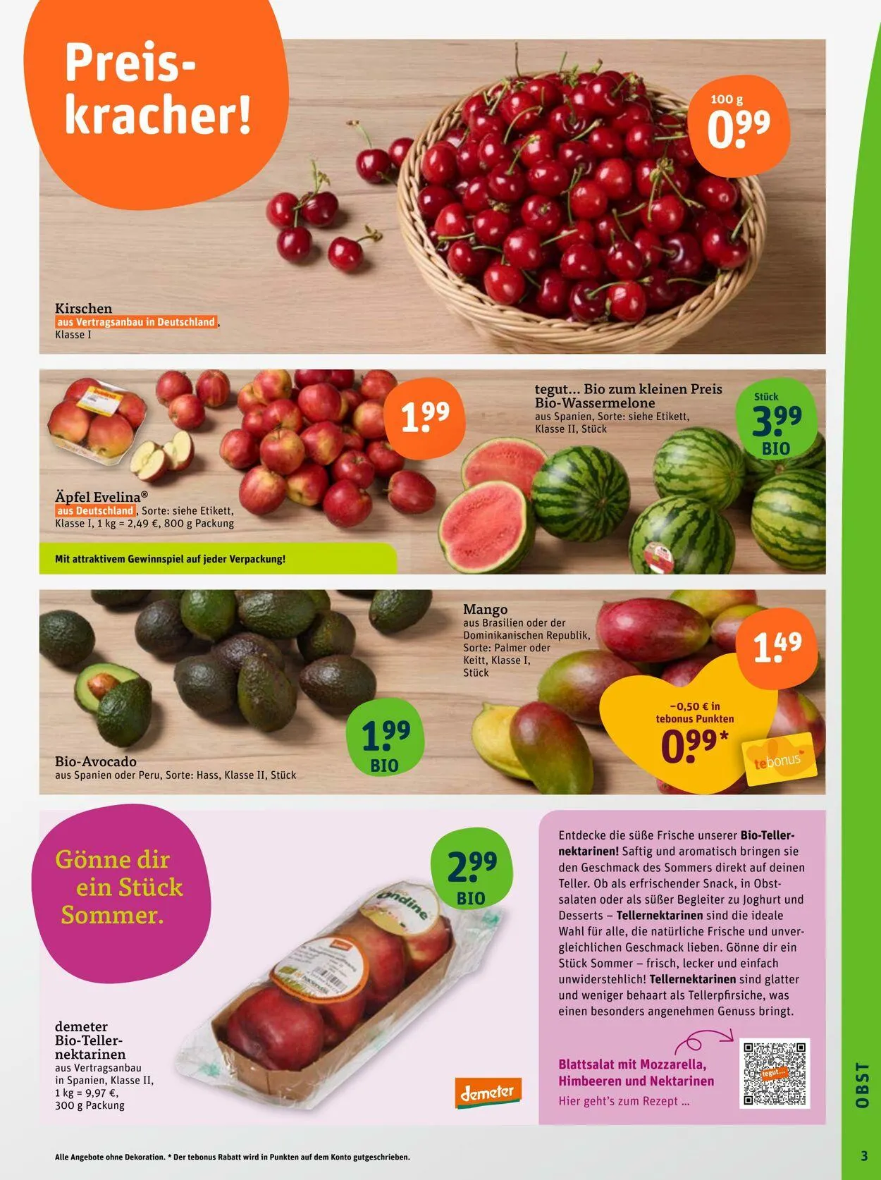 Tegut Aktueller Prospekt von 30. Juni bis 6. Juli 2025 - Prospekt seite 5