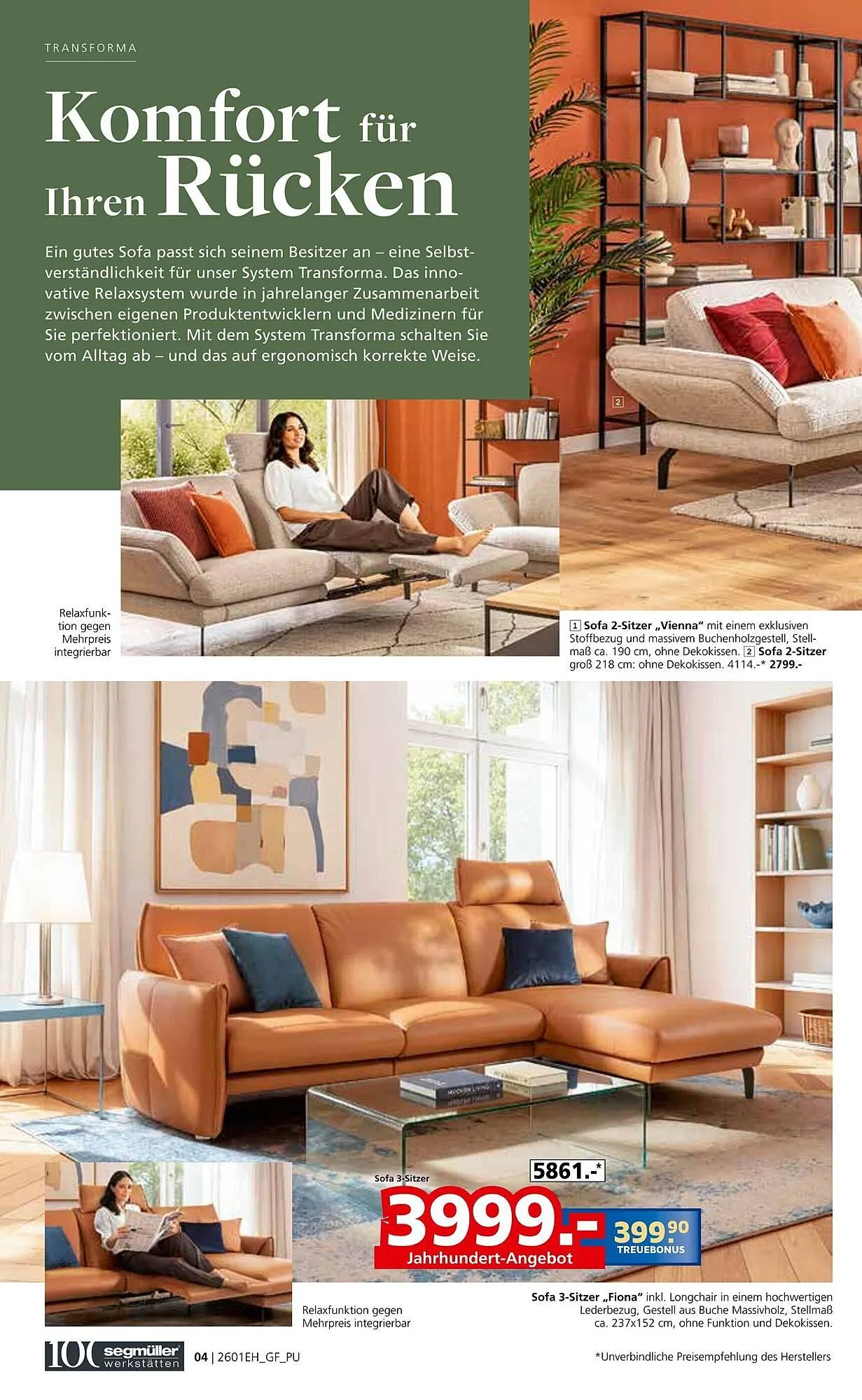 Segmüller Prospekt von 27. Dezember bis 10. Januar 2026 - Prospekt seite 4