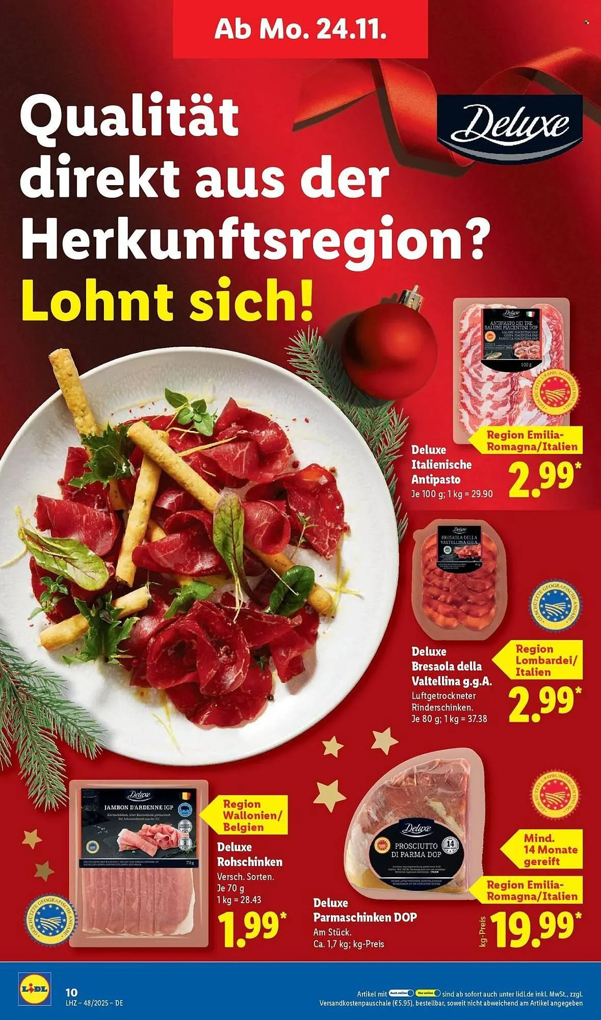 Lidl Prospekt von 24. November bis 29. November 2025 - Prospekt seite 12