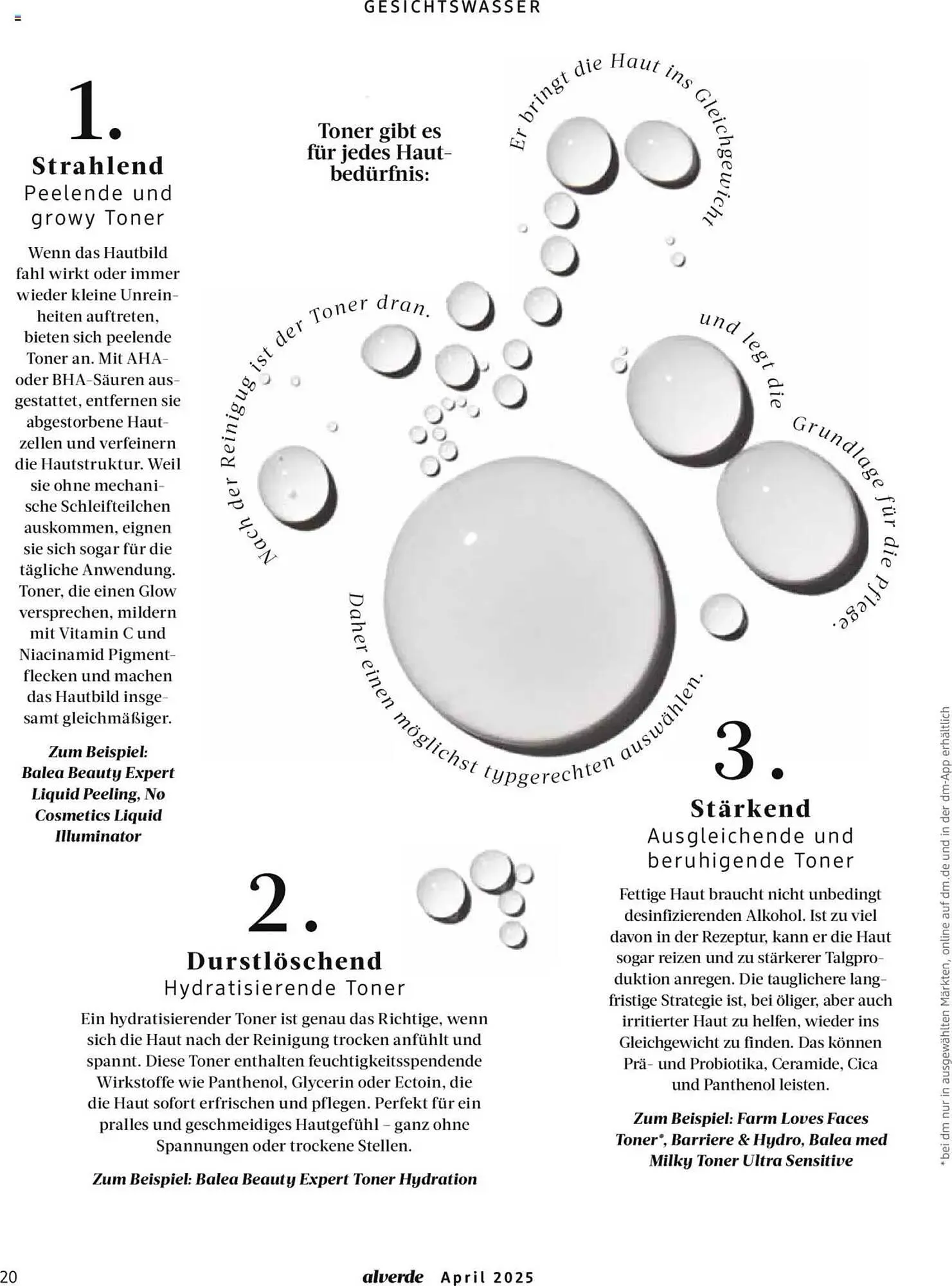 dm drogerie Prospekt von 1. April bis 30. April 2025 - Prospekt seite 20