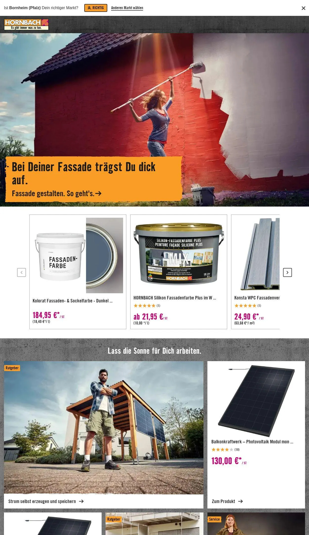 Hornbach Aktueller Prospekt - 1