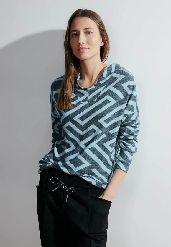 Hoodie met lange mouwen