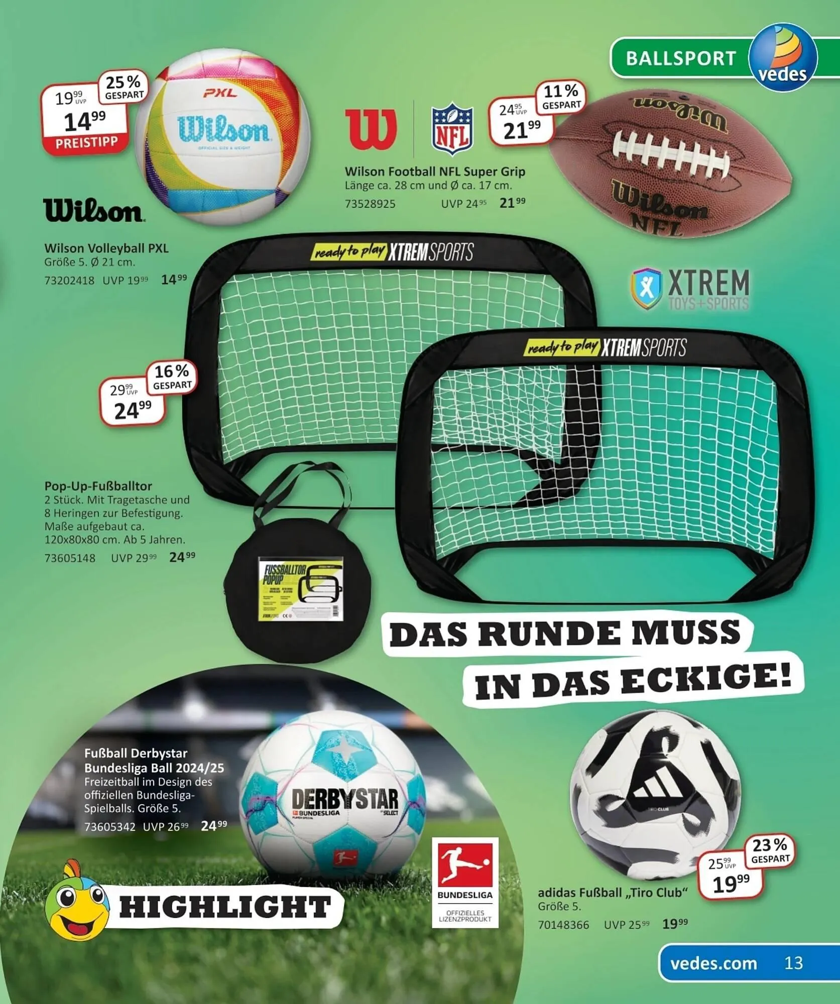 Vedes Prospekt von 5. März bis 1. April 2025 - Prospekt seite 15