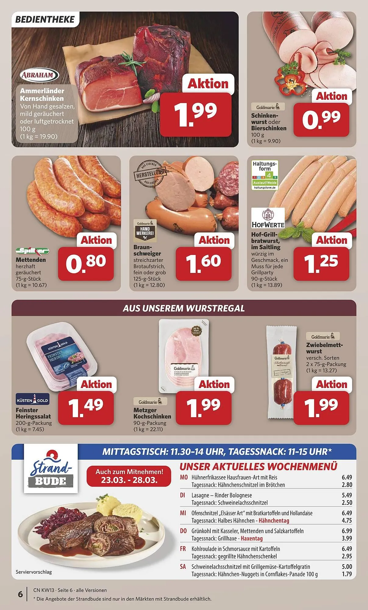 Combi Prospekt von 23. März bis 28. März 2026 - Prospekt seite 6