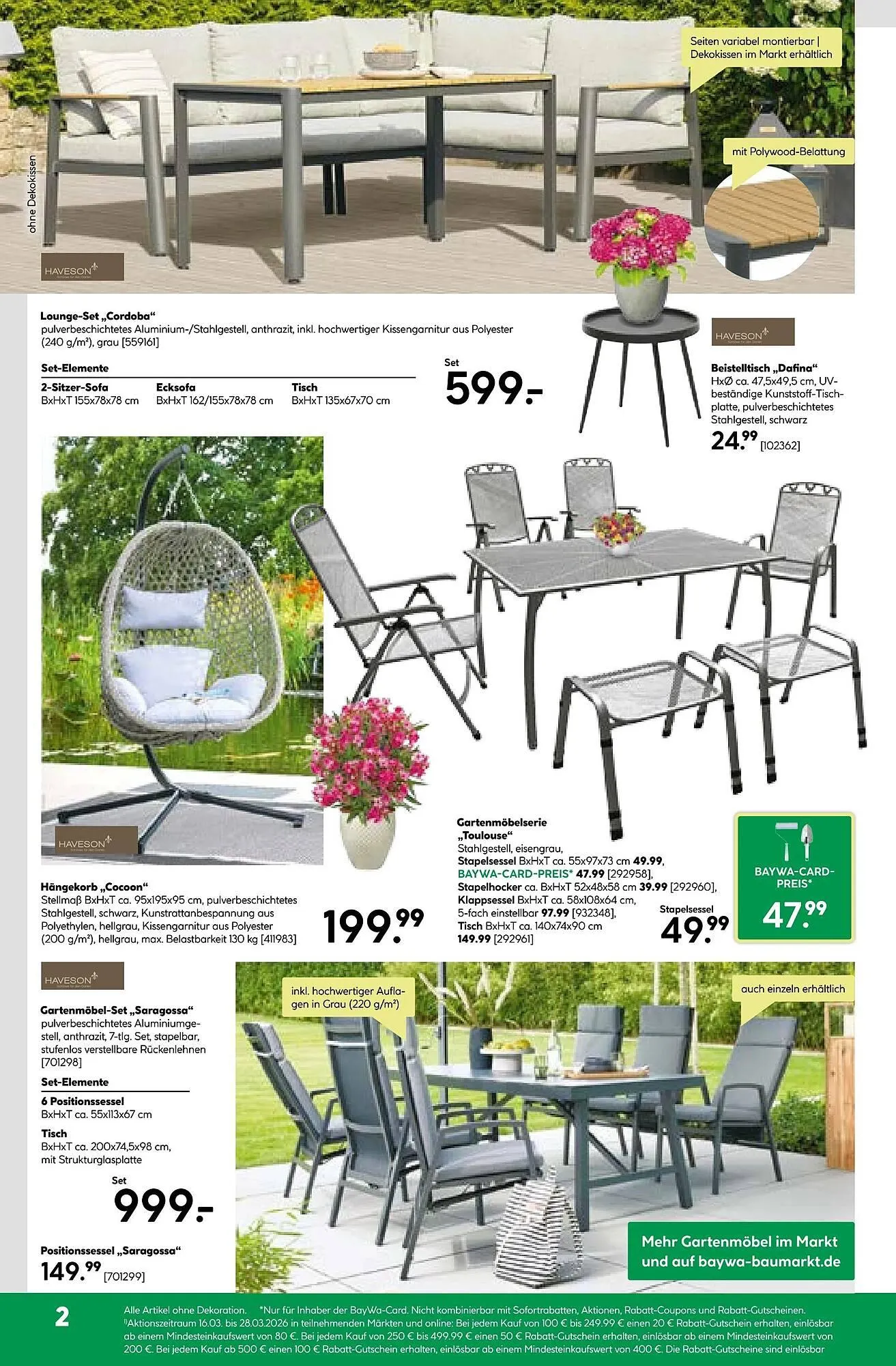 BayWa Prospekt von 16. März bis 22. März 2026 - Prospekt seite 2