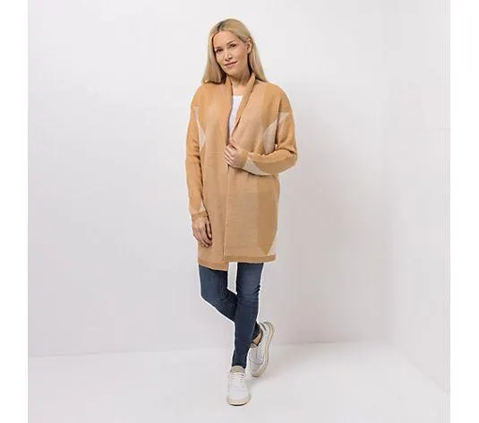 Wählen Sie Ihre Variante: CASHMASOFT Longcardigan offene Front Cashmeregriff leger weit