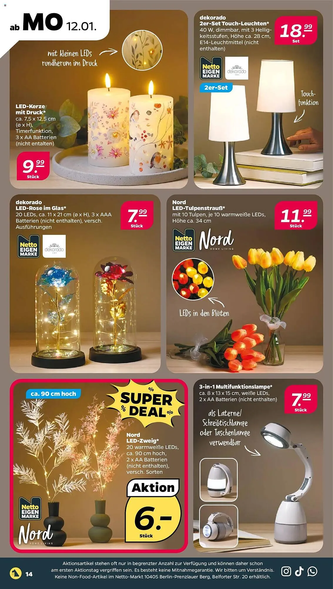 NETTO Prospekt von 12. Januar bis 17. Januar 2026 - Prospekt seite 16