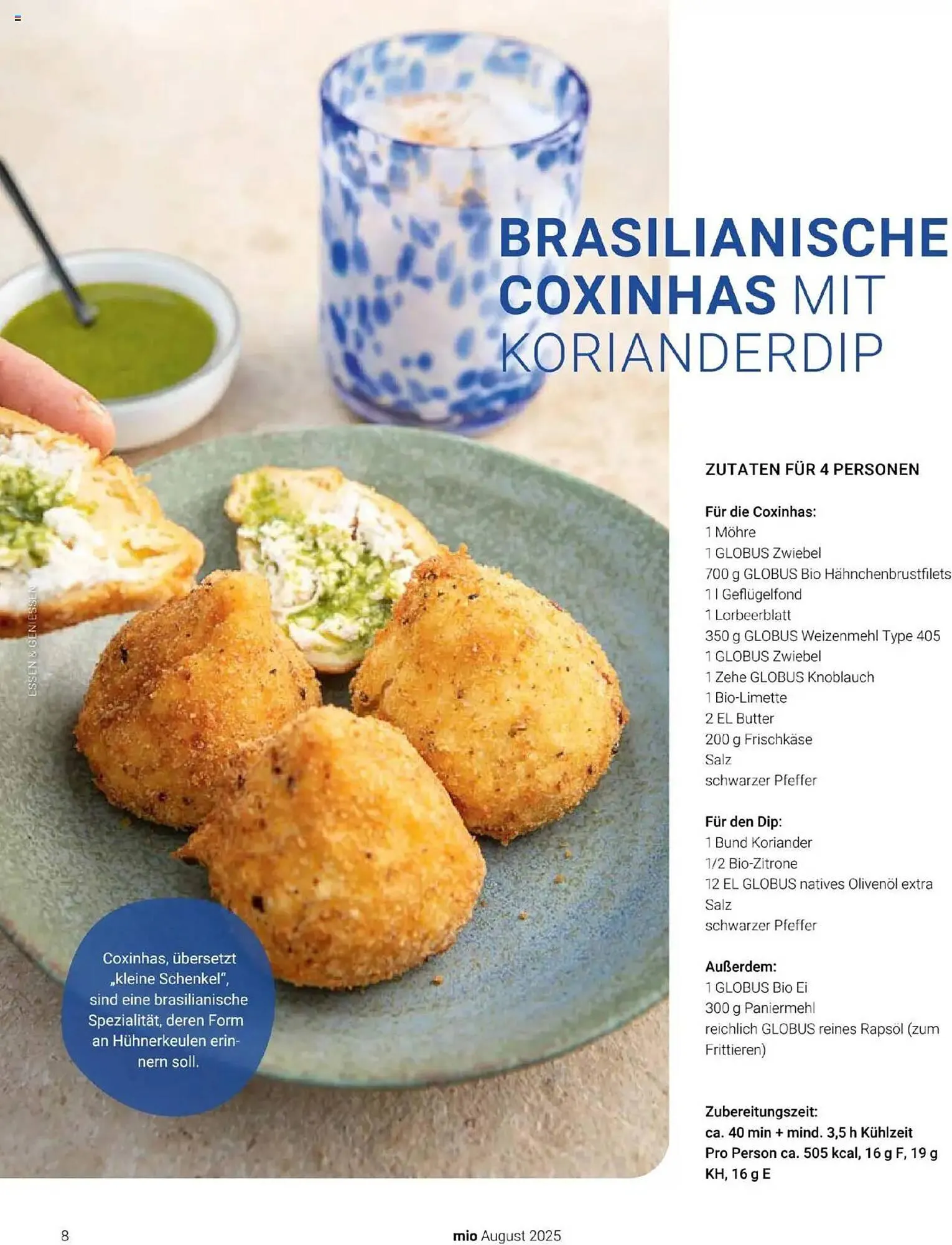 Globus Prospekt von 1. August bis 31. August 2025 - Prospekt seite 8